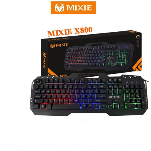 Bàn Phím Bán Cơ Mixie X800 Đèn Led - Ảnh 3