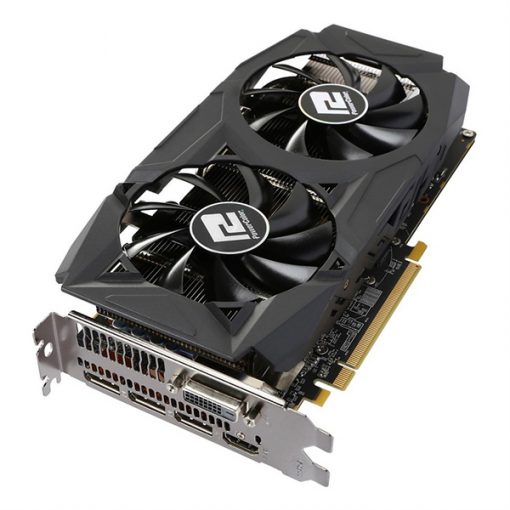 CARD VGA POWERCOLOR RX580 4GB D5 2 FAN CŨ - Ảnh 2