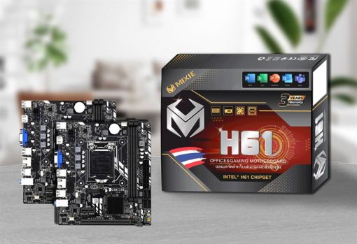 Motherboard MIXIE H61 mới - Bảo hành 36 Thánh.