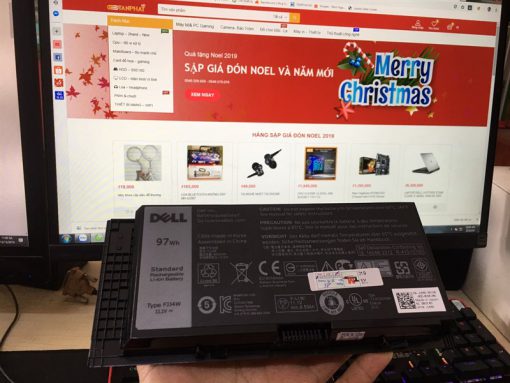 PIN LAPTOP DELL M4800 MỚI - Ảnh 4