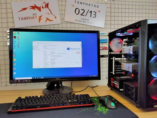 BỘ MÁY PC WORKSTATION S5500WB, 2 CHIP XEON X5670, RAM 48G, SSD 120GB + SSD 240GB, VGA 1050 2G, CASE DEEPCOOL - Ảnh 2