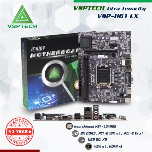 Mainboard VSP H61 LX