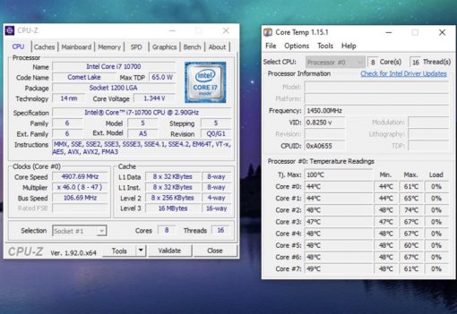 Bộ xử lý Intel® Core™ i7-10700 (bộ nhớ đệm 16M, tối đa 4,80 GHz) BOX CHÍNH HÃNG - Ảnh 3