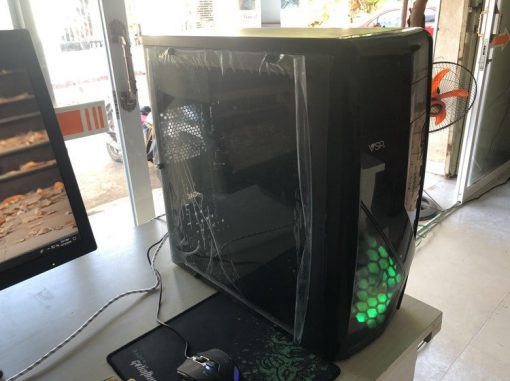 Máy bô pc chiến game khủng LÀM ĐỒ HỌA Main H310, I3-9100, RAM 16GB DDR4,SSD 128gb - Ảnh 3