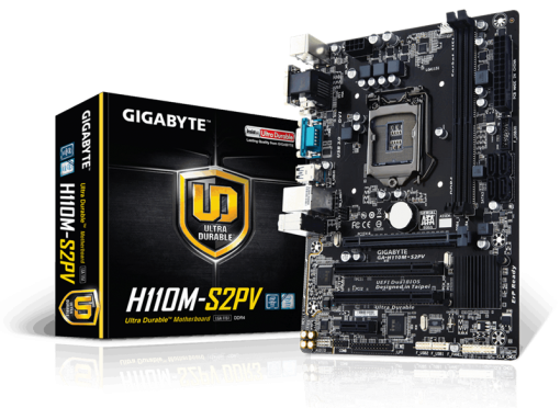 MAINBOARD GIGABYTE H110M-S2PV CŨ