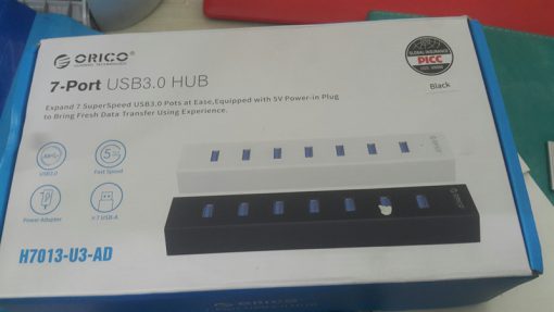 Bộ Chia USB 7 cổng Orico H7013-BK