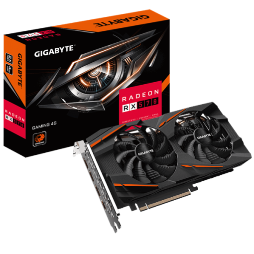 Card Vga Gigabyte Radeon RX570 Gaming 4G 2fan 2nd