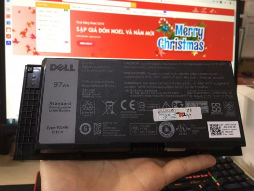 PIN LAPTOP DELL M4800 MỚI - Ảnh 3