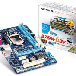 MAINBOARD GIGABYTE B75M CŨ 2 KHE RAM (1155)
