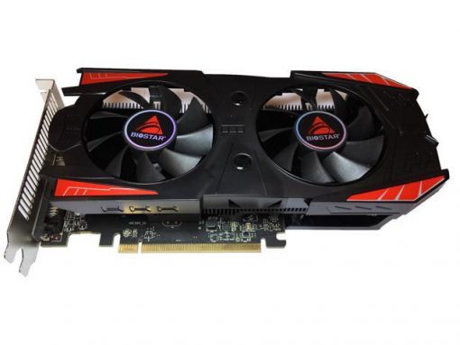 VGA BIOSTAR RX560 GAMING 4G D5 128BIT 2 FAN CŨ - Ảnh 3