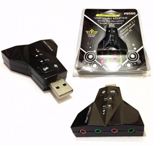 USB SOUND CARD 7.1 (4 LỖ) - Ảnh 4