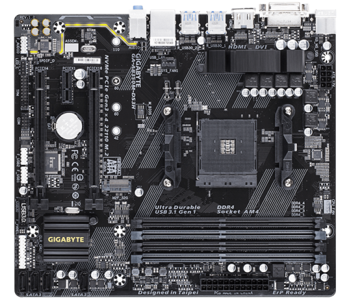 MAINBOARD GIGABYTE GA-AB350M-DS3H MỚI - Ảnh 2