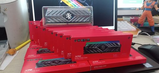 Ram DDR4 Adata 16G/3200 XPG Spectrix D41 RGB Grey (1x 16GB) (AX4U320016G16A-ST41) - Ảnh 5