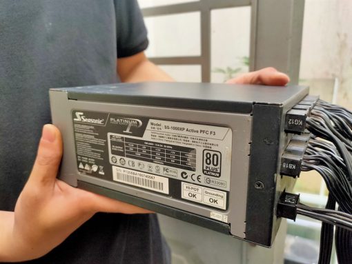 NGUÔN TRÂU CÀY SEASONIC PRIME 1000W CŨ - Ảnh 2