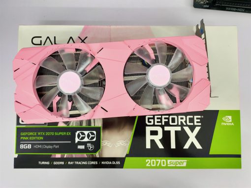 VGA Galax RTX 2070 Super 8G GDDR6 EX (1-Click OC) PINK Edition Mới - Ảnh 3