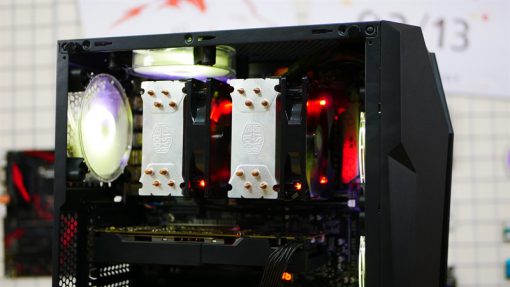 BỘ MÁY PC WORKSTATION X79, 2 CHIP XEON E5-2670, RAM 32G, SSD 240GB, VGA RX570 8G, CASE VSP B17 - Ảnh 4