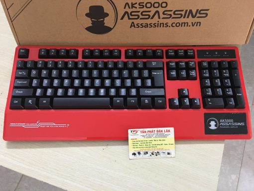 BÀN PHÍM ASSASSINS AK-5000 RED