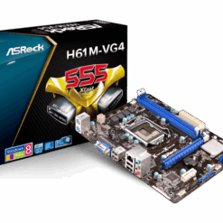 MAINBOARD ASROCK H61-VG4 CŨ CHẠY SOCKET 1155