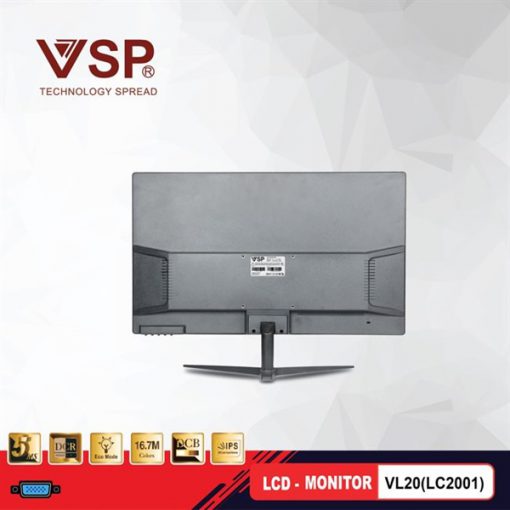 Màn hình vi tính VSP LCD monitor 20 inches VL20(LC2001) - Ảnh 4