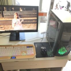 Máy bô pc chiến game khủng LÀM ĐỒ HỌA Main H310, I3-9100, RAM 16GB DDR4,SSD 128gb