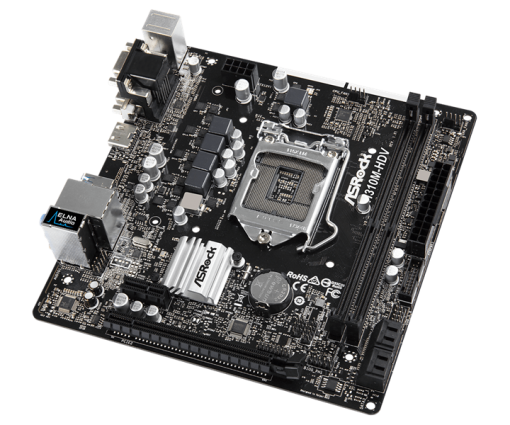 MAINBOARD ASROCK H310 CM-HDV CŨ - Ảnh 3