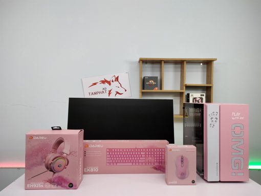 Chuột Dare-U EM908 Victor Pink RGB Gaming (Hồng) - Ảnh 5