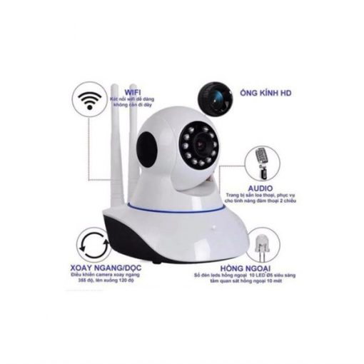CAMERA GIÁM SÁT WIFI YOOSEE 2 RÂU 1.3 Mp MỚI - Ảnh 3