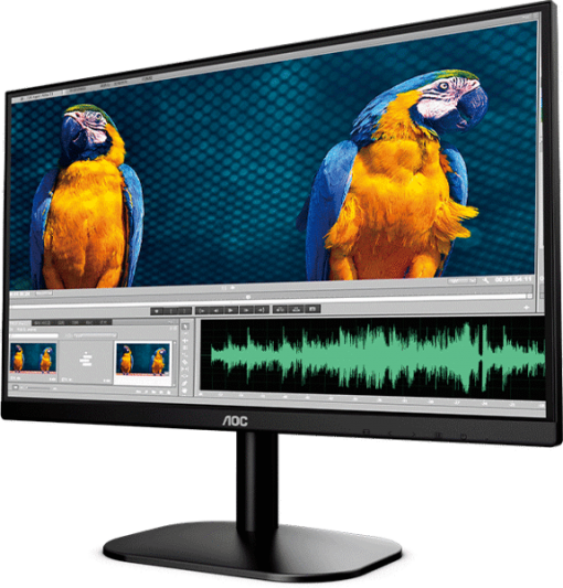 MÀN HÌNH LCD AOC 24B2XHM/74 23.8" FHD 75Hz HDMI VGA - VIỀN SIÊU MỎNG - Ảnh 2