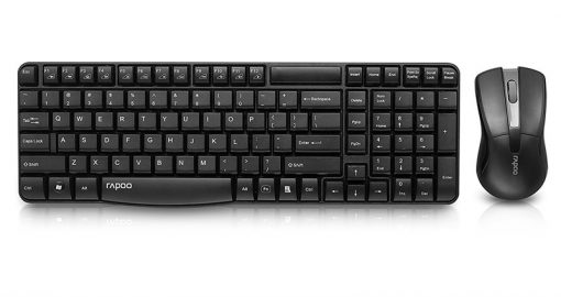 Bộ Phím Chuột Không Dây RaPoo X1800 Mới - Ảnh 2