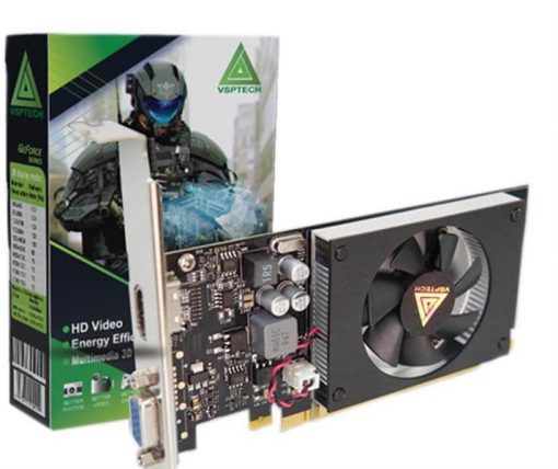 Card đồ họa VSP GeForce GT 710 - 2GB GDDR3 64 Bit mới