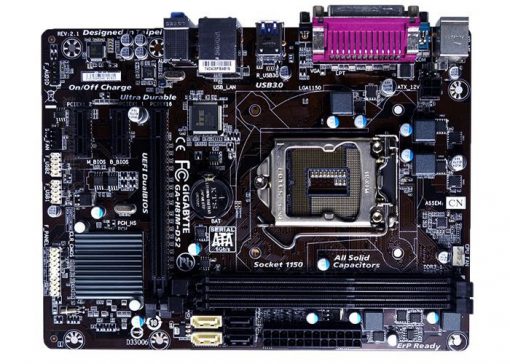 MAINBOARD GIGABYTE H81M-DS2 CŨ - Ảnh 4