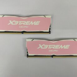 Bộ Kit Ram DDR4 OCPC 16G/3000 X3TREME Aura X3 RGB Pink Edition (2x 8GB) Mới