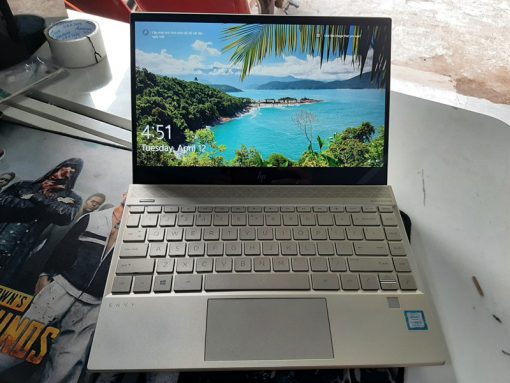 Laptop HP ENVY 13aq0026TU, Core I5-8265U, Ram 8G, SSD 256Gb, Gold, 13.3" FHD