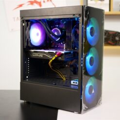 PC Cấu Hình Khủng B365M, i7 9700 (8 nhân 8 luồng, RAM 16G, SSD 256GB, VGA Sapphire RX 570 4GB, Case Golden Field N17B