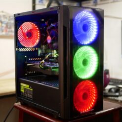 BỘ MÁY PC GAMING – ĐỒ HỌA H310, I3-9100F, RAM 8G, SSD 256G, VGA 1050ti 4gb, CASE XIGMATEK EN43408 SCORPIO II