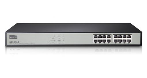 SWITCH MẠNG 16PORTS NETIS ST-3116G