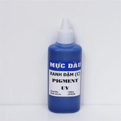 Mực dầu Pigment UV màu Xanh Đậm (C) - Loại 100ml