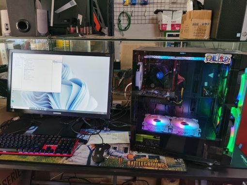 Bộ PC Gaming B365, i3 9100f, Ram 8g, SSd 128g, HDD 500g, Vga Zotac 1060 3G, Aerocool 500W, Case Fan Led - Ảnh 4