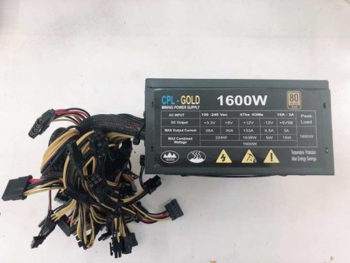 NGUỒN TRÂU CÀY CPL GOLD 1600W CŨ - Ảnh 5
