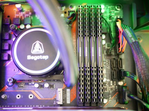 PC Cấu Hình Khủng B365M, i7 9700 (8 nhân 8 luồng, RAM 16G, SSD 256GB, VGA Sapphire RX 570 4GB, Case Golden Field N17B - Ảnh 4