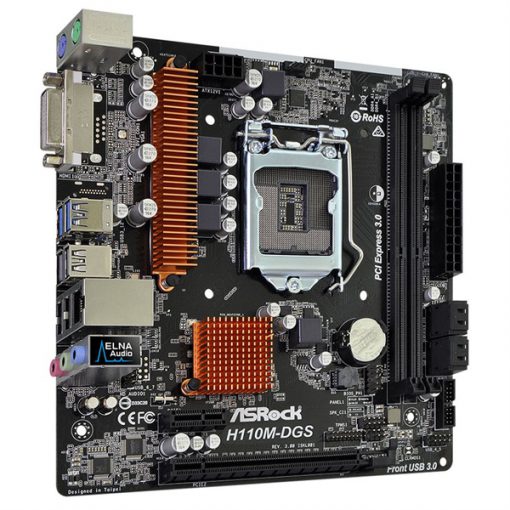 Mainboard Asrock H110M-DGS R3.0 Mới Chính Hãng - Ảnh 4