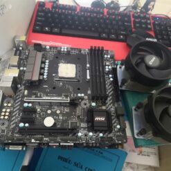 Combo main MSI Prime B350M + Cpu Adm Ryzen 5 1600 kèm Fan
