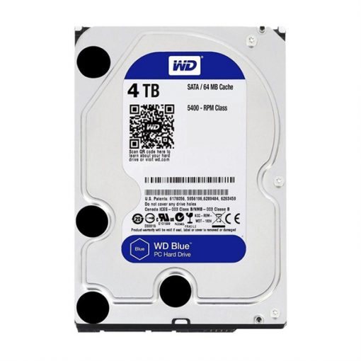 Ổ cứng HDD Western Caviar Blue 4TB 3.5 inch 5400RPM, SATA3 6Gb/s, 64MB Cache Mới - Ảnh 2