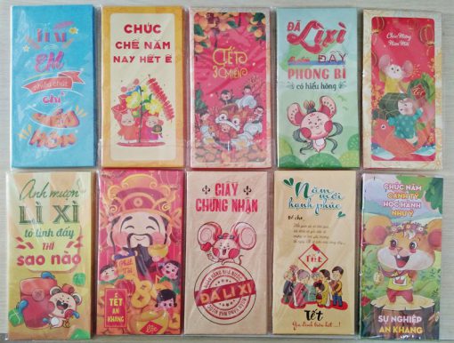 BAO LÌ XÌ TẾT 2020 ĐẸP CỰC XỊN