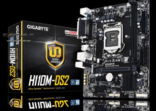 MAINBOARD GIGABYTE H110M-DS2 CŨ
