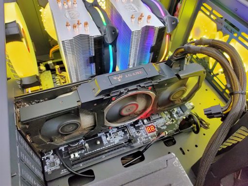 Bộ máy PC Workstation X79, 2 x Chip Xeon E5-2660 (16 nhân 32 luồng) , Ram 32G, SSD 256G, VGA Igame 1060 3G, CASE DEEPCOOL E-SHIELD - Ảnh 3