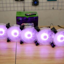 BỘ FAN LED RGB 2 MẶT COOLING RGB + HUB + REMOTE