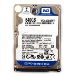 HDD LAPTOP 640G WD CŨ