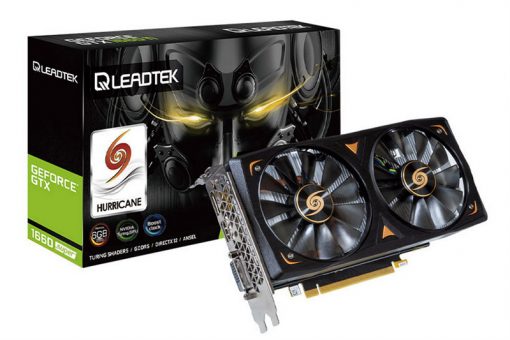 Card màn hình LEADTEK WINFAST GTX 1660 Super HURRICANE 6G (6GB GDDR6, 192-bit, DVI+HDMI+DP, 1x8-pin)