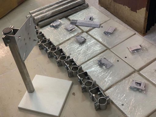 CHÂN MÀN HÌNH ĐA NĂNG - CHÂN SẮT ĐẾ TRẮNG - Ảnh 3